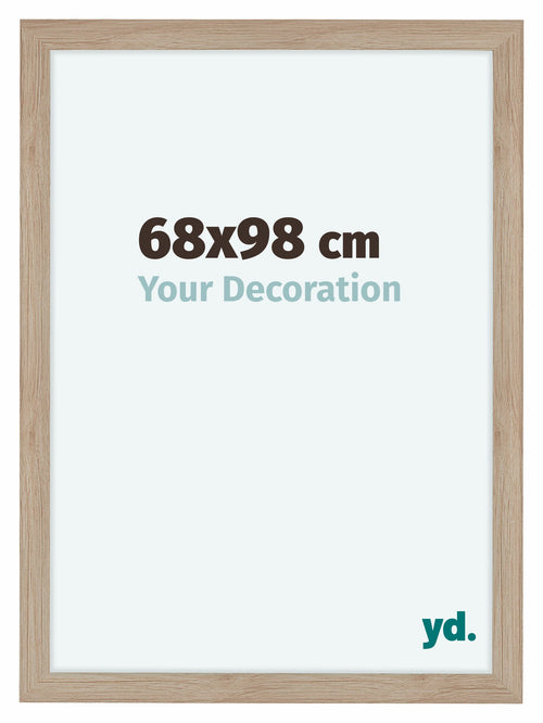 Como MDF Cornice 68x98cm Quercia Chiaro Davanti Maat | Yourdecoration.it