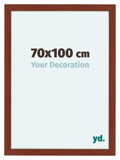 Como MDF Cornice 70x100cm Ciliegie Davanti Dimensione | Yourdecoration.it