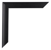 Como MDF Cornice 70x100cm Nero Opaco Angolo | Yourdecoration.it