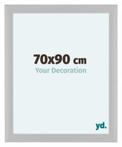 Como MDF Cornice 70x90cm Bianco Lucente Davanti Dimensione | Yourdecoration.it