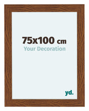 Como MDF Cornice 75x100cm Quercia Rustico Davanti Dimensione | Yourdecoration.it