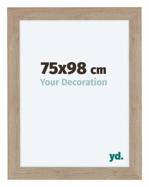 Como MDF Cornice 75x98cm Quercia Chiaro Davanti Maat | Yourdecoration.it