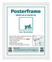 Cornice per Poster MDF 38x52cm Bianco Opaco Davanti Dimensione | Yourdecoration.it