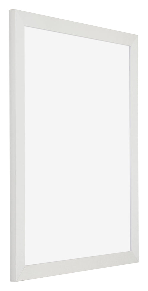 Cornice per Poster MDF 38x52cm Bianco Opaco Davanti Obliquo | Yourdecoration.it