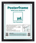 Cornice per Poster MDF 38x52cm Nero Opaco Davanti Dimensione | Yourdecoration.it