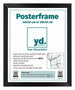 Cornice per Poster MDF 40x50cm Nero Opaco Davanti Dimensione | Yourdecoration.it