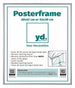 Cornice per Poster Plastica 38x52cm Argento Davanti Dimensione | Yourdecoration.it