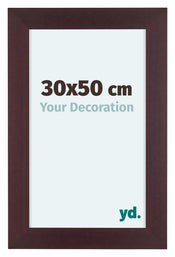 Dover Legna Cornice 30x50cm Mahonie Davanti Dimensione | Yourdecoration.it