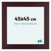 Dover Legna Cornice 45x45cm Mahonie Davanti Dimensione | Yourdecoration.it