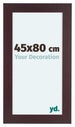 Dover Legna Cornice 45x80cm Mahonie Davanti Dimensione | Yourdecoration.it