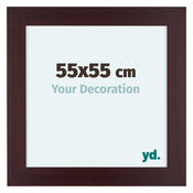 Dover Legna Cornice 55x55cm Mahonie Davanti Dimensione | Yourdecoration.it