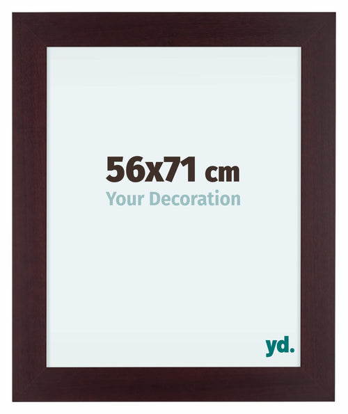 Dover Legna Cornice 56x71cm Mahonie Davanti Dimensione | Yourdecoration.it