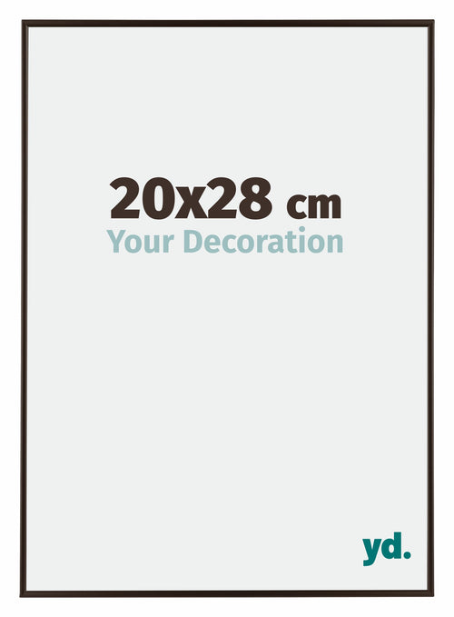 Evry Plastica Cornice 20x28cm Antracite Davanti Dimensione | Yourdecoration.it