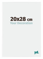 Evry Plastica Cornice 20x28cm Bianco Lucente Davanti Dimensione | Yourdecoration.it