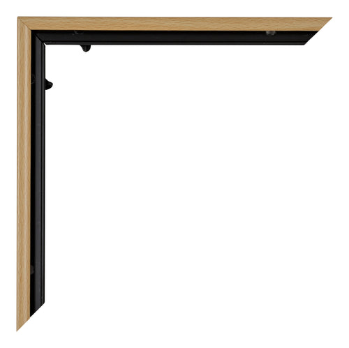 Evry Plastica Cornice 21x29 7cm A4 Faggio Chiaro Dettaglio Angolo | Yourdecoration.it