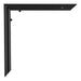 Evry Plastica Cornice 24x32cm Nero Opaco Dettaglio Angolo | Yourdecoration.it