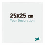 Evry Plastica Cornice 25x25cm Bianco Lucente Davanti Dimensione | Yourdecoration.it