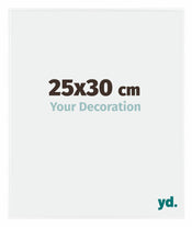 Evry Plastica Cornice 25x30cm Bianco Lucente Davanti Dimensione | Yourdecoration.it