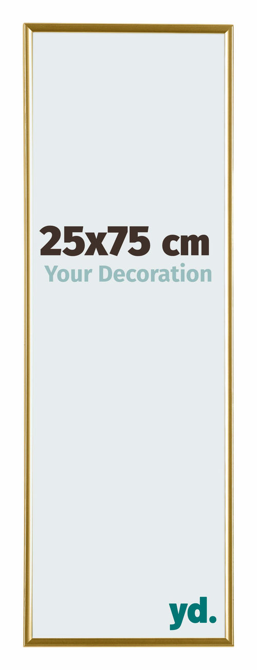 Evry Plastica Cornice 25x75cm Oro Davanti Dimensione | Yourdecoration.it