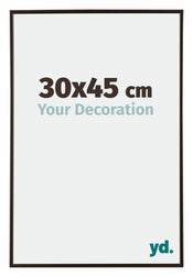 Evry Plastica Cornice 30x45cm Antracite Davanti Dimensione | Yourdecoration.it