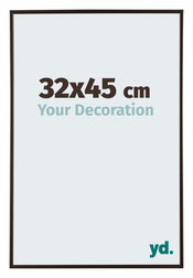 Evry Plastica Cornice 32x45cm Antracite Davanti Dimensione | Yourdecoration.it