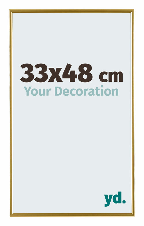 Evry Plastica Cornice 33x48cm Oro Davanti Dimensione | Yourdecoration.it