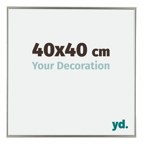 Evry Plastica Cornice 40x40cm Champagne Davanti Dimensione | Yourdecoration.it