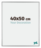 Evry Plastica Cornice 40x50cm Argento Davanti Dimensione | Yourdecoration.it