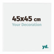 Evry Plastica Cornice 45x45cm Bianco Lucente Davanti Dimensione | Yourdecoration.it