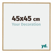 Evry Plastica Cornice 45x45cm Faggio Chiaro Davanti Dimensione | Yourdecoration.it