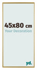 Evry Plastica Cornice 45x80cm Oro Davanti Dimensione | Yourdecoration.it