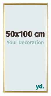 Evry Plastica Cornice 50x100cm Oro Davanti Dimensione | Yourdecoration.it