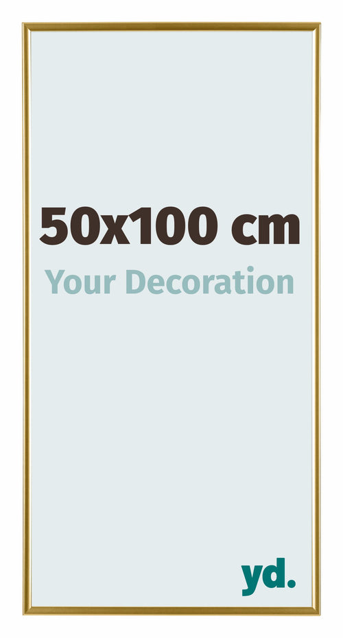 Evry Plastica Cornice 50x100cm Oro Davanti Dimensione | Yourdecoration.it