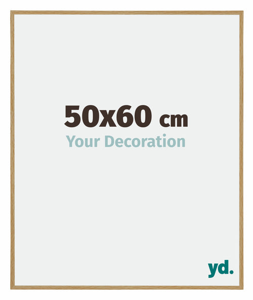 Evry Plastica Cornice 50x60cm Faggio Chiaro Davanti Dimensione | Yourdecoration.it