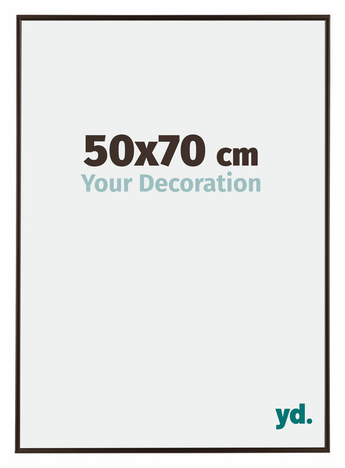 Evry Plastica Cornice 50x70cm Antracite Davanti Dimensione | Yourdecoration.it