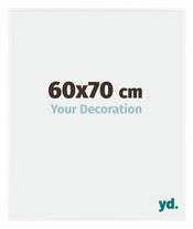 Evry Plastica Cornice 60x70cm Bianco Lucente Davanti Dimensione | Yourdecoration.it