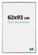 Evry Plastica Cornice 62x93cm Champagne Davanti Dimensione | Yourdecoration.it