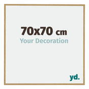 Evry Plastica Cornice 70x70cm Faggio Chiaro Davanti Dimensione | Yourdecoration.it