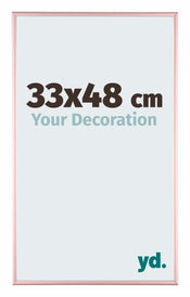 Kent Alluminio Cornice 33x48cm Rame Davanti Dimensione | Yourdecoration.it