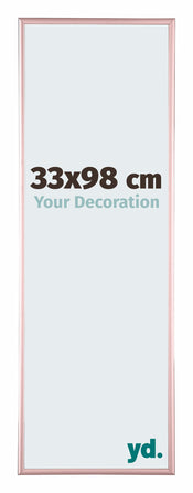 Kent Alluminio Cornice 33x98cm Rame Davanti Dimensione | Yourdecoration.it