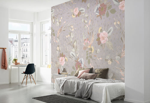 Komar Endless Spring Tessuto Non Tessuto Carta Da Parati 350x250cm 7 strisce Ambiente | Yourdecoration.it