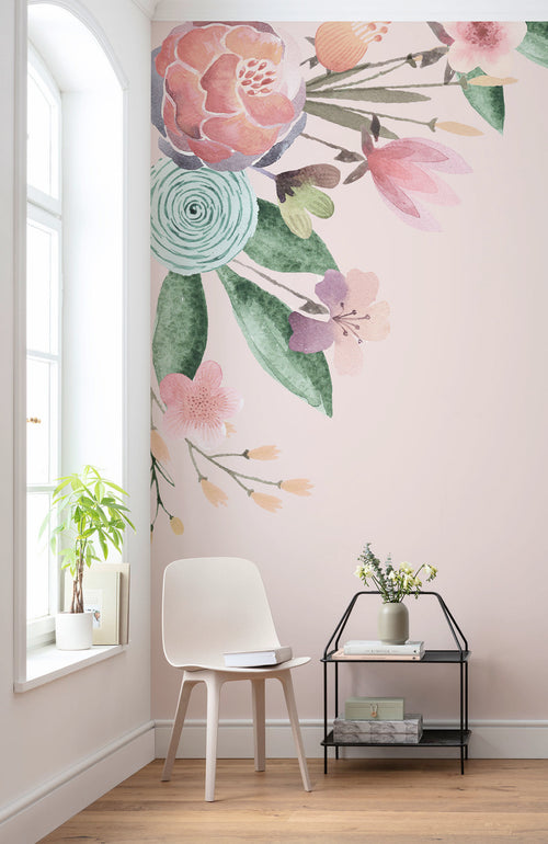 Komar Fleur Bisou Tessuto Non Tessuto Carta Da Parati 200x250cm 4 strisce Ambiente | Yourdecoration.it