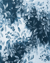 Komar Idyllic Indigo Tessuto Non Tessuto Carta Da Parati 200x250cm 2 strisce | Yourdecoration.it