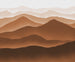 Komar Macchiato Mountains Tessuto Non Tessuto Carta Da Parati 300x250cm 6 strisce | Yourdecoration.it