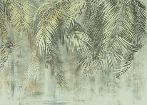 Komar Palm Fronds Tessuto Non Tessuto Carta Da Parati 350x250cm 7 strisce | Yourdecoration.it