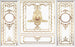 Komar Roaring Royal Tessuto Non Tessuto Carta Da Parati 400x250cm 4 strisce | Yourdecoration.it