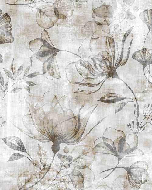 Komar Rustic Roses Tessuto Non Tessuto Carta Da Parati 200x250cm 2 strisce | Yourdecoration.it