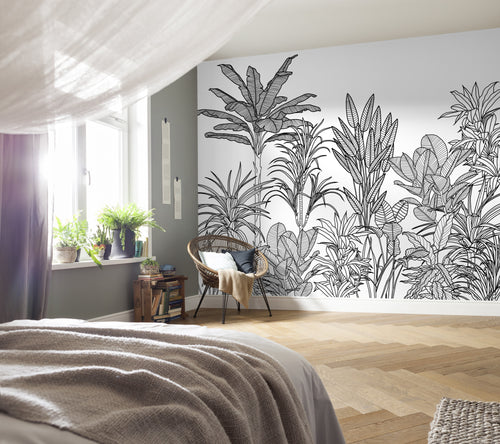 Komar Savanna Tessuto Non Tessuto Carta Da Parati 350x250cm 7 strisce Ambiente | Yourdecoration.it