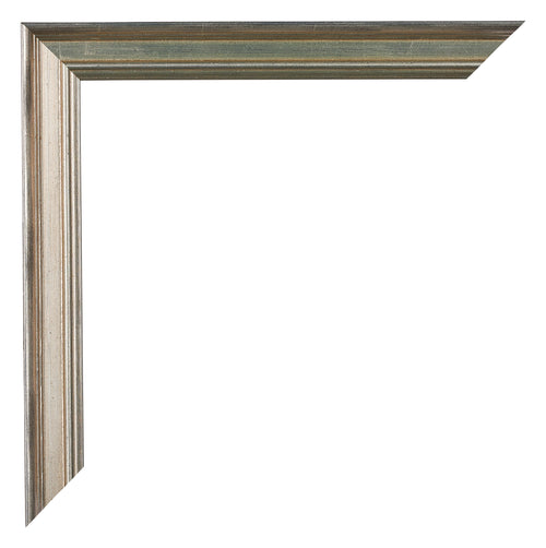 Lincoln Legna Cornice 20x25cm Argento Angolo | Yourdecoration.it