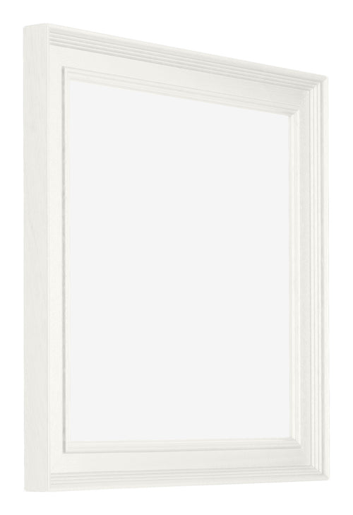 Londen Legna Cornice 20x20cm Bianco Davanti Obliquo | Yourdecoration.it